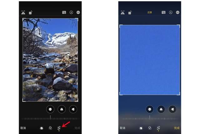 盘县苹果手机维修分享iPhone手机如何使用裁剪功能隐藏照片 